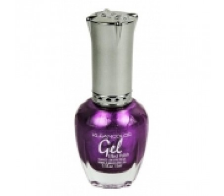 G166 Kleancolor Geleffect Nagellak Metallic Fuschia